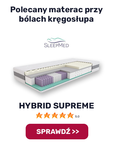 Materac SleepMed Hybrid Supreme